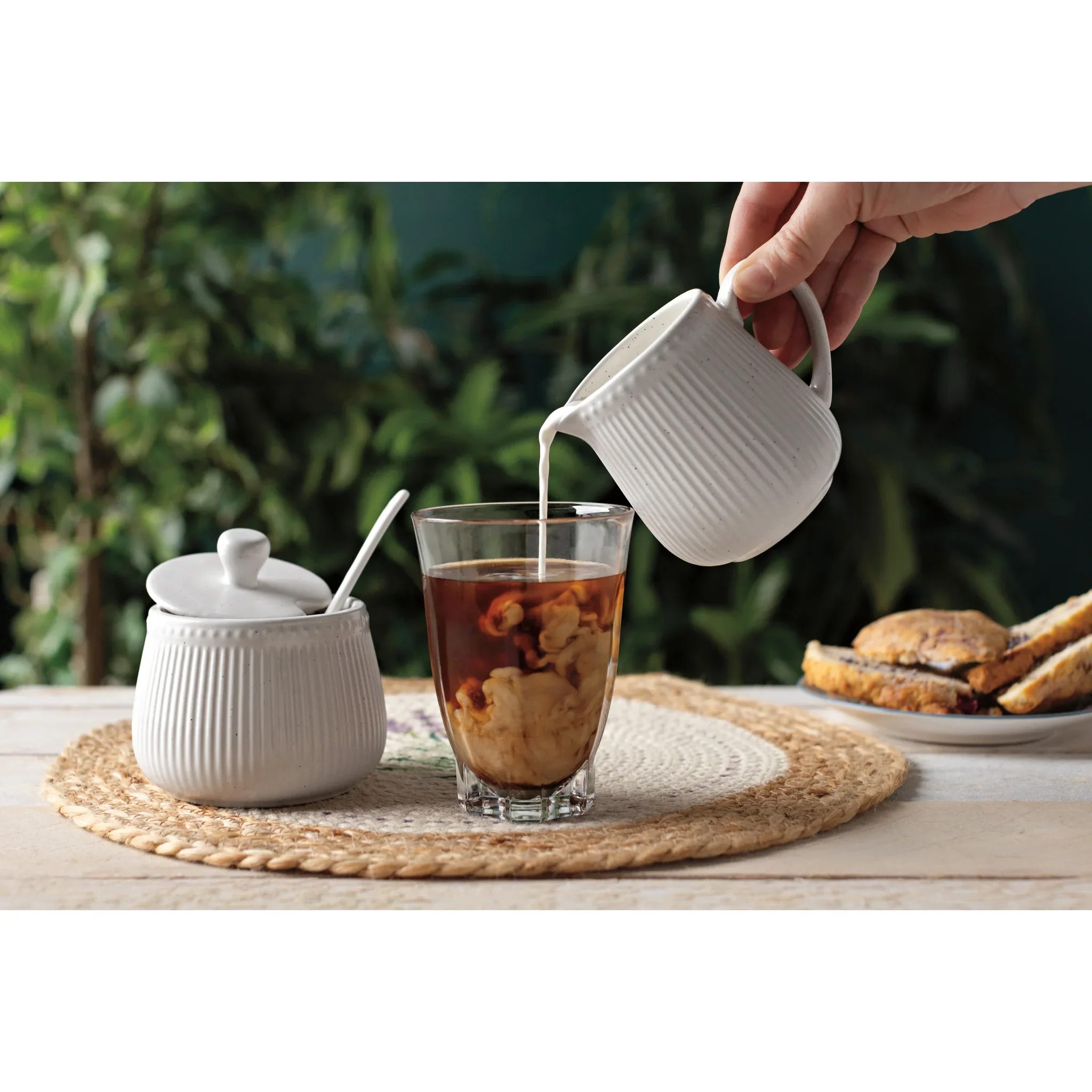 DANICA - SUGAR POT WHITE - Image 2