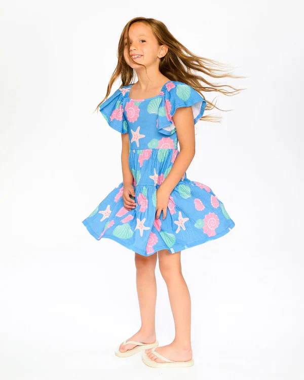 DEUX PAR DEUX - KIDS CRINKLE JERSEY DRESS - Image 8