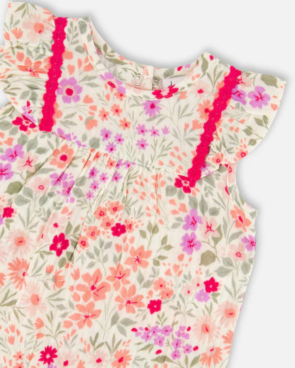 DEUX PAR DEUX - PRINTED ROMPER - Image 3