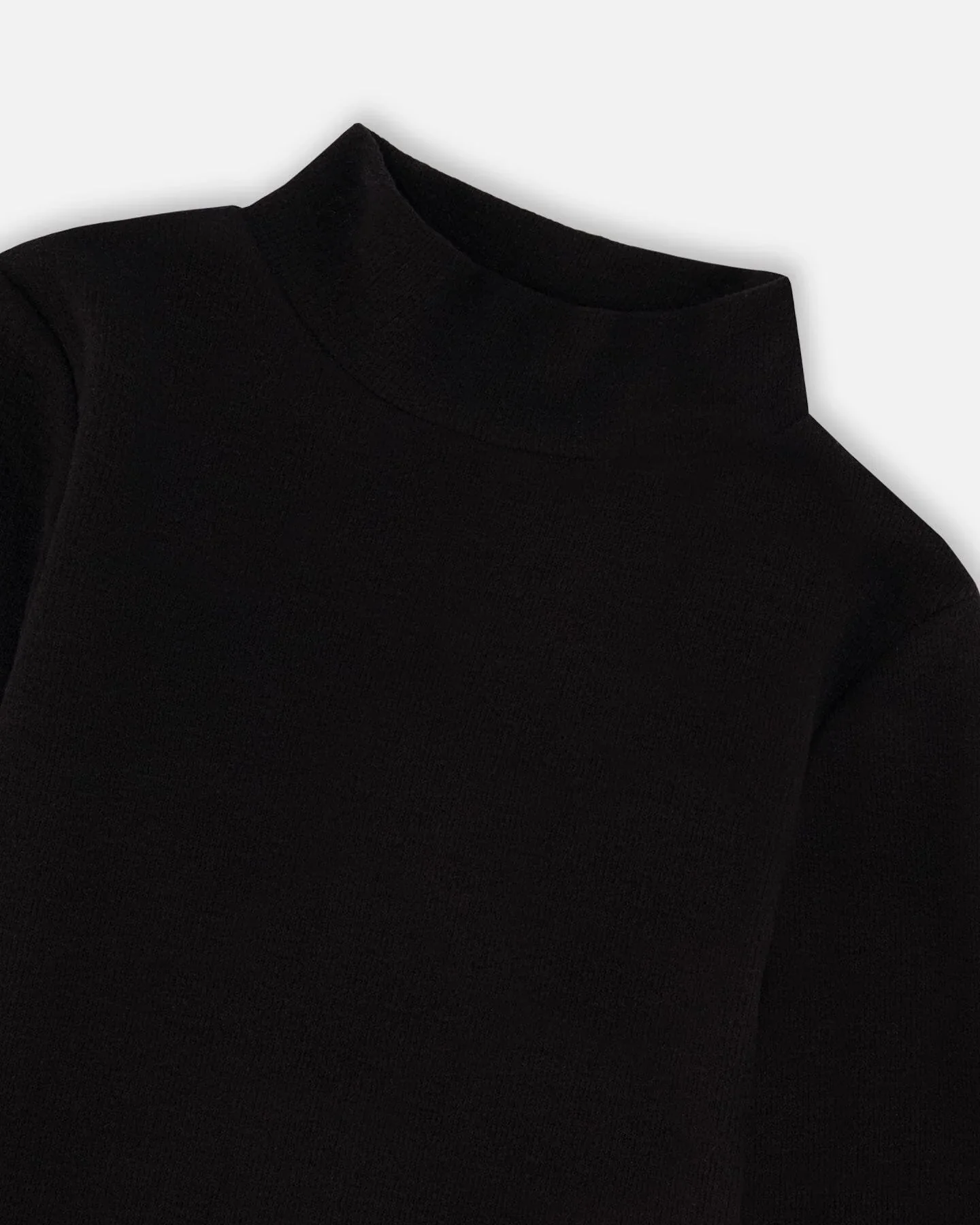 DEUX PAR DEUX - Kids Ribbed Mock Neck Sweater #H20YG71 - Image 6