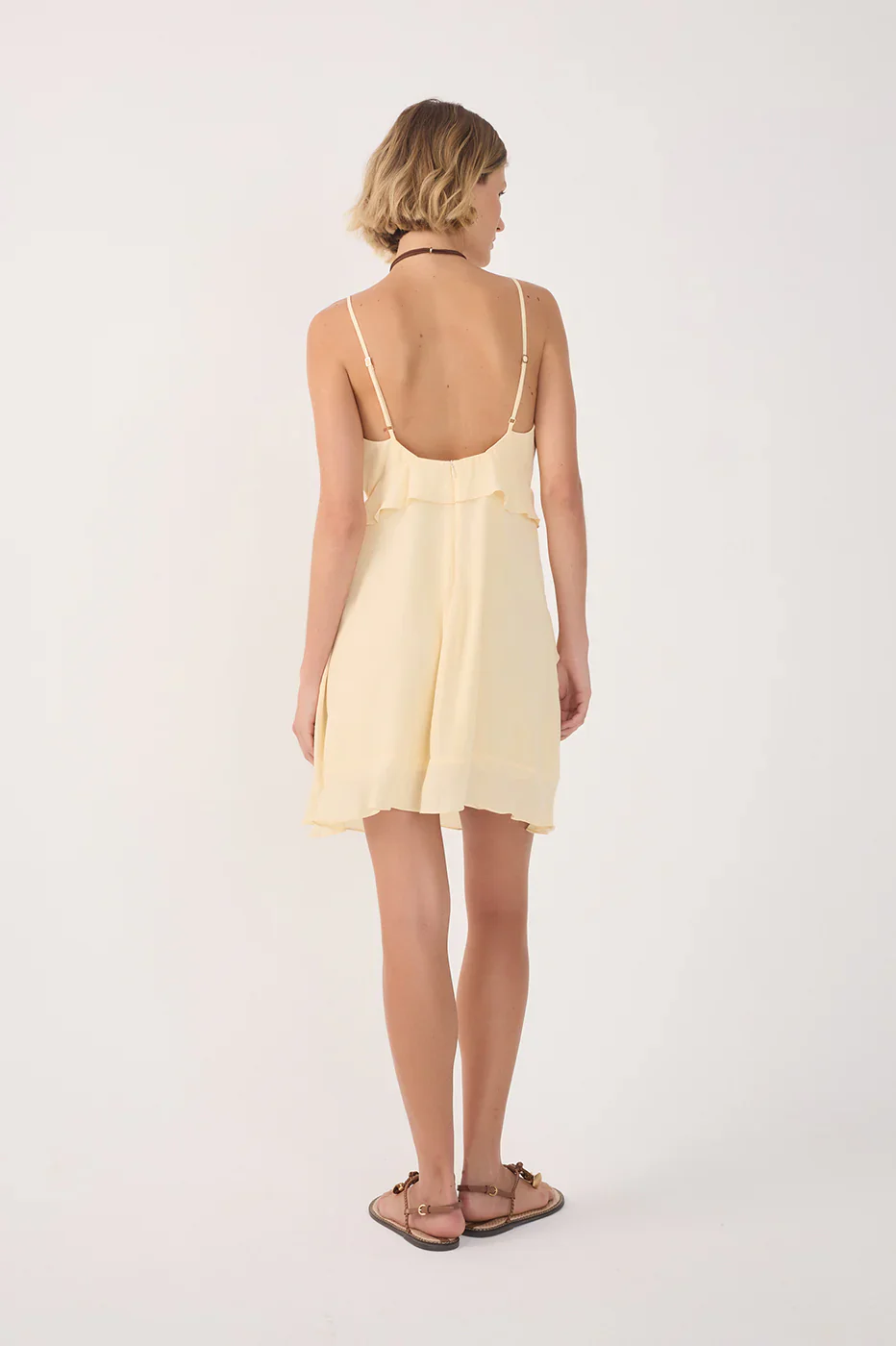 DRESS TO - WOMEN'S RUFFLE MINI DRESS - Image 2