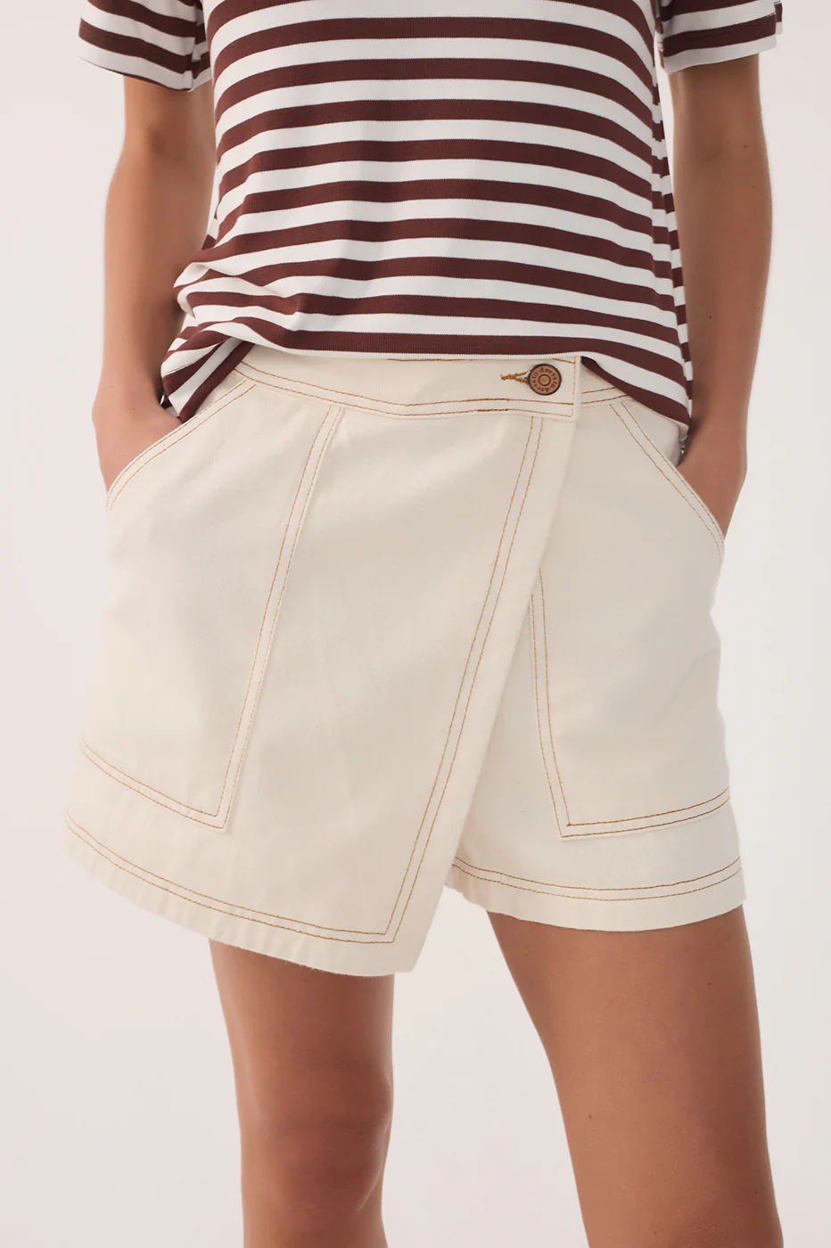 DRESS TO - WOMEN'S TWILL SKORT - Image 3