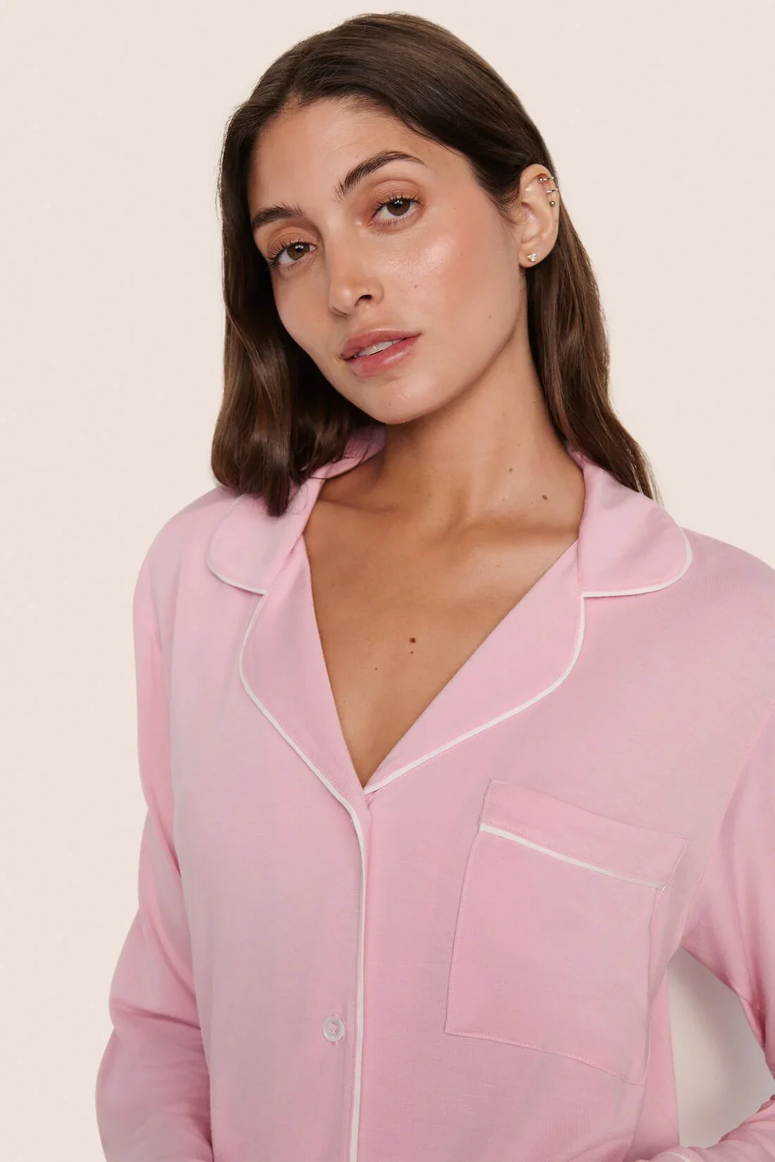 EBERJEY - WOMEN'S GISELE LONG PJ SET - Image 4