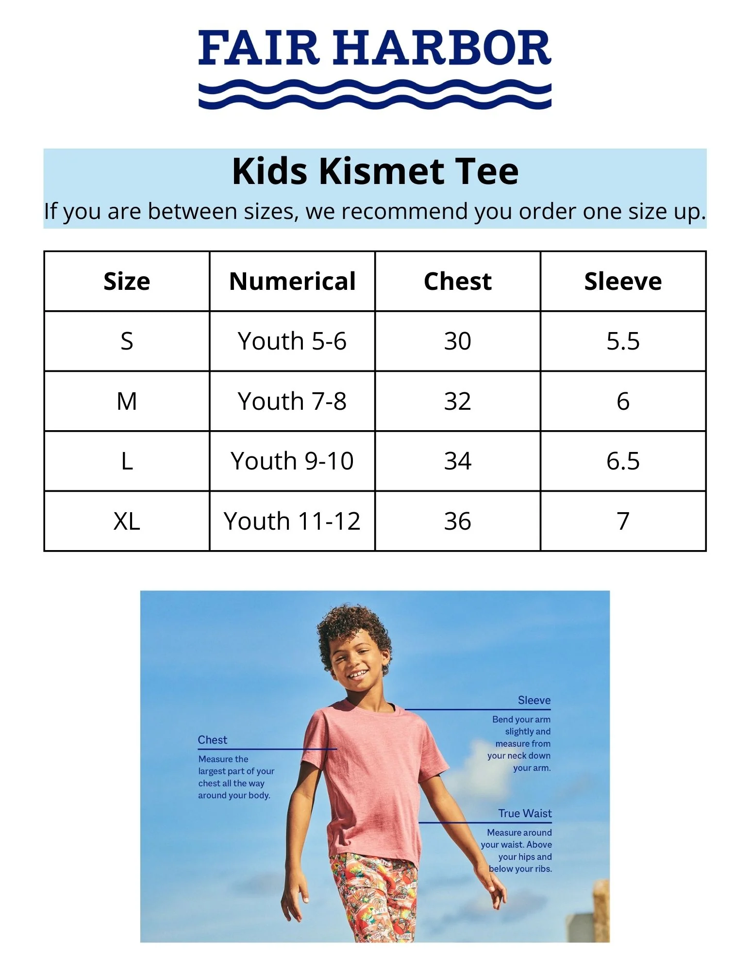 FAIR HARBOR- KIDS KISMET T-SHIRT - Image 4