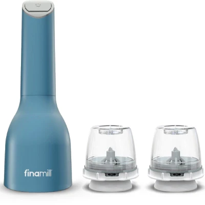 FINAMILL- INTERCHANGEABLE SPICE GRINDER WITH 2 PODS