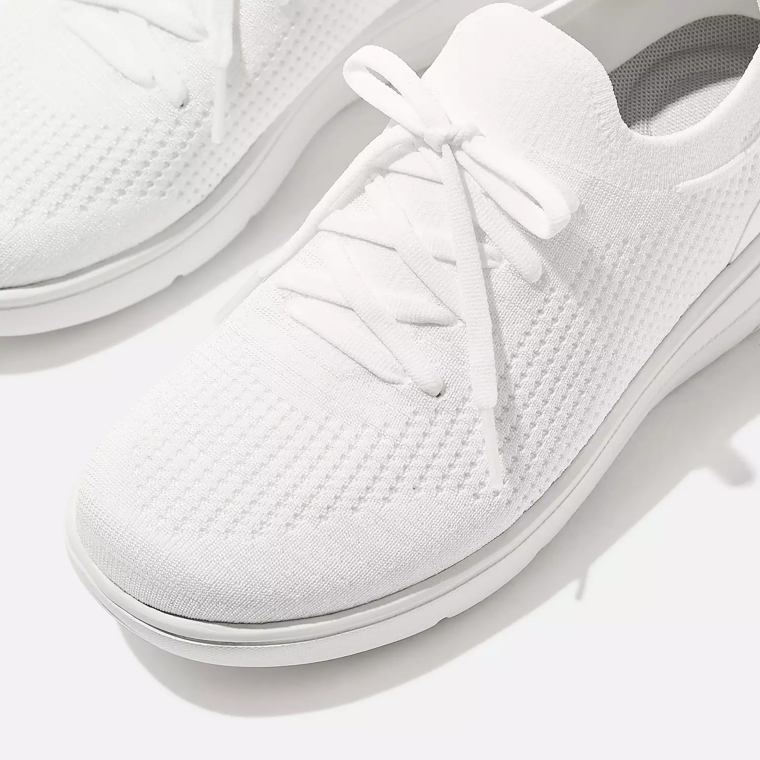 FITFLOP- WOMEN'S SUPER-Q KNIT SLIP-ON LACED SNEAKERS - Image 7