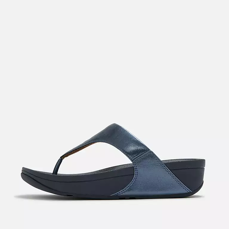 FITFLOP - LULU LEATHER TOEPOST SANDAL - Image 4