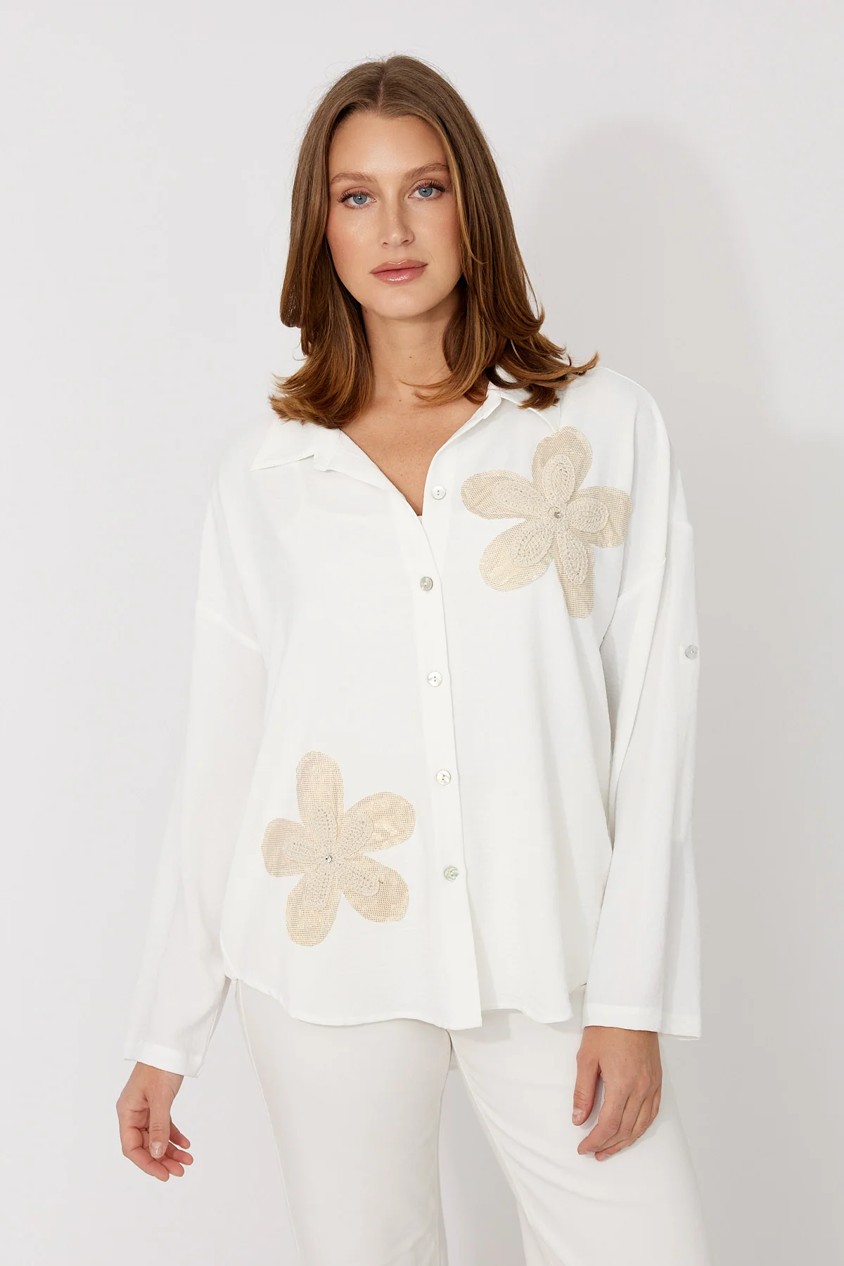 FRANK LYMAN - WOVEN TOP - Image 2