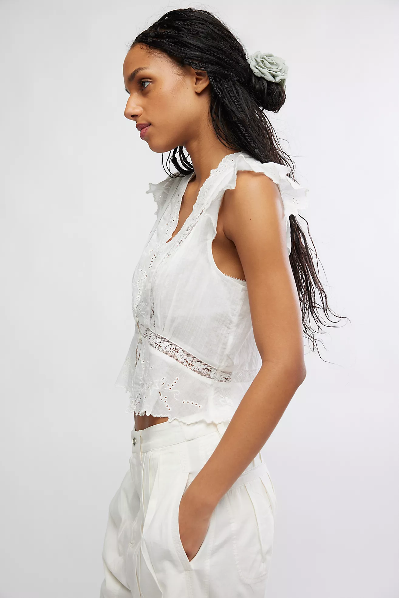 FREE PEOPLE - DAY DREAMER TOP - Image 2