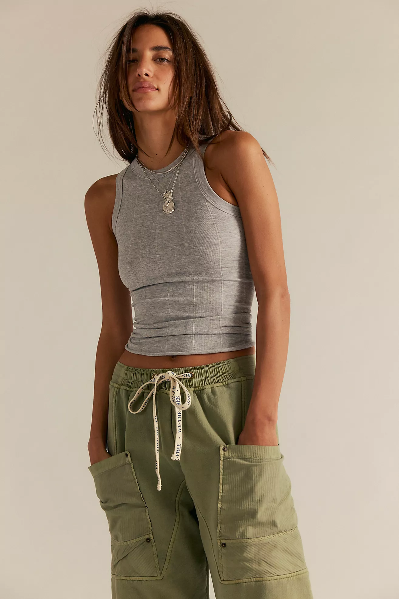 FREE PEOPLE - SO SOFT SEAMLESS MODAL TOP - Image 6