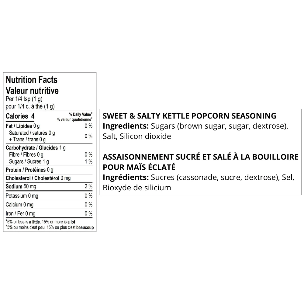 Urban Accents - Sweet & Salty Kettle Corn Seasoning - Image 2