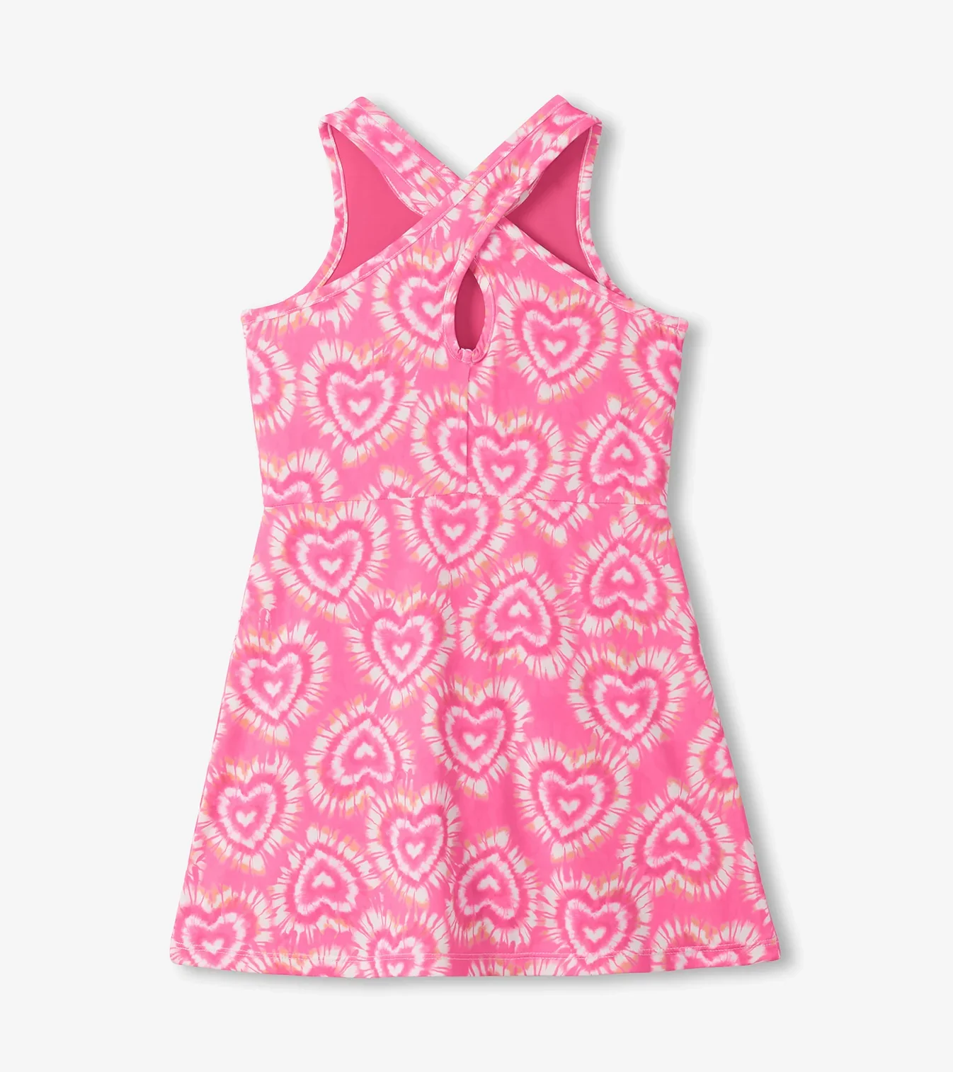 HATLEY -  KIDS CANDY HEARTS ACTIVE A-LINE DRESS - Image 3