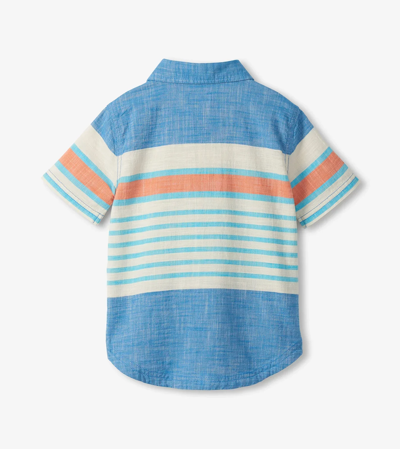 HATLEY -  KIDS FRESH STRIPES CHAMBRAY BUTTON DOWN - Image 2