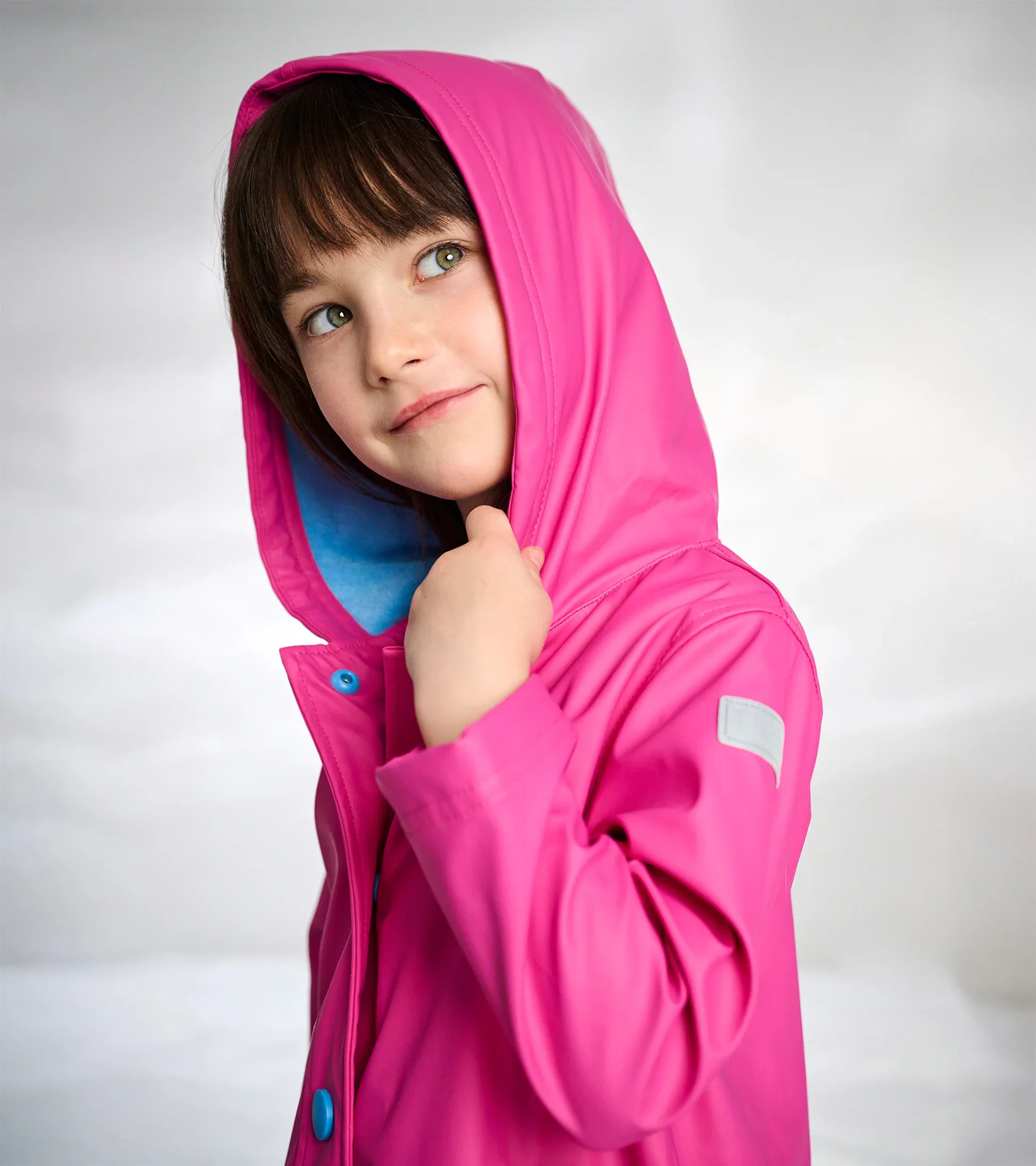 HATLEY -  KIDS RASPBERRY ROSE SPLASH JACKET - Image 3