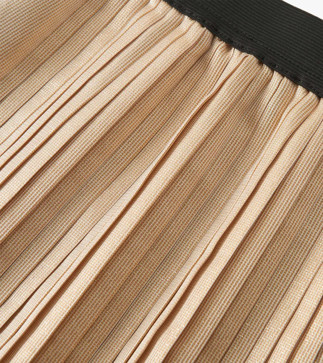HATLEY - KIDS GOLD PLEATED SKIRT - Image 3