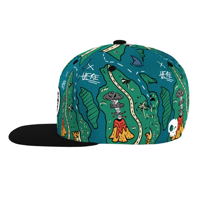 HEADSTER KIDS - TREASURE MAP SNAPBACK - Image 3