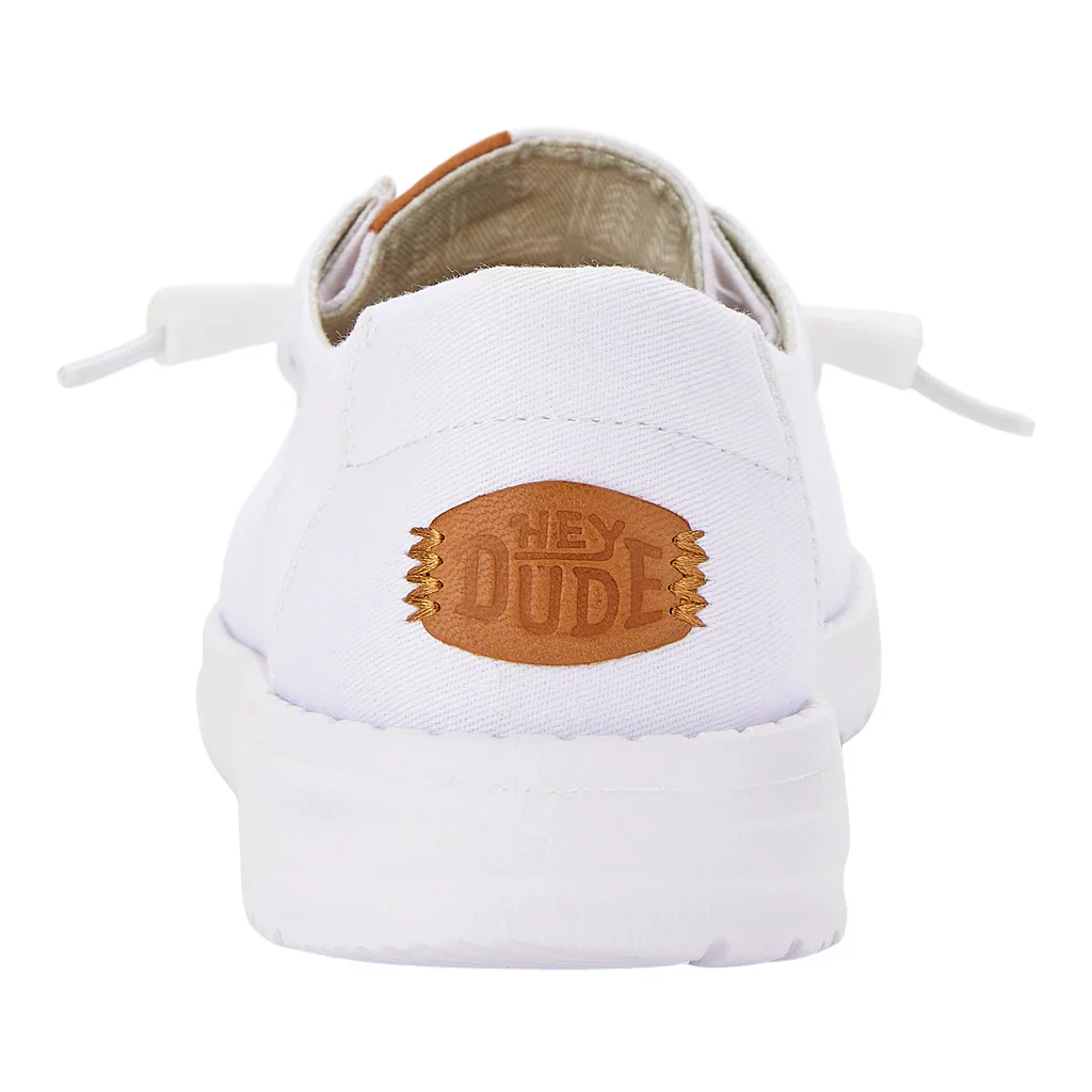 HEY DUDE- WOMEN'S WENDY STRETCH CANVAS SHOE - Image 5