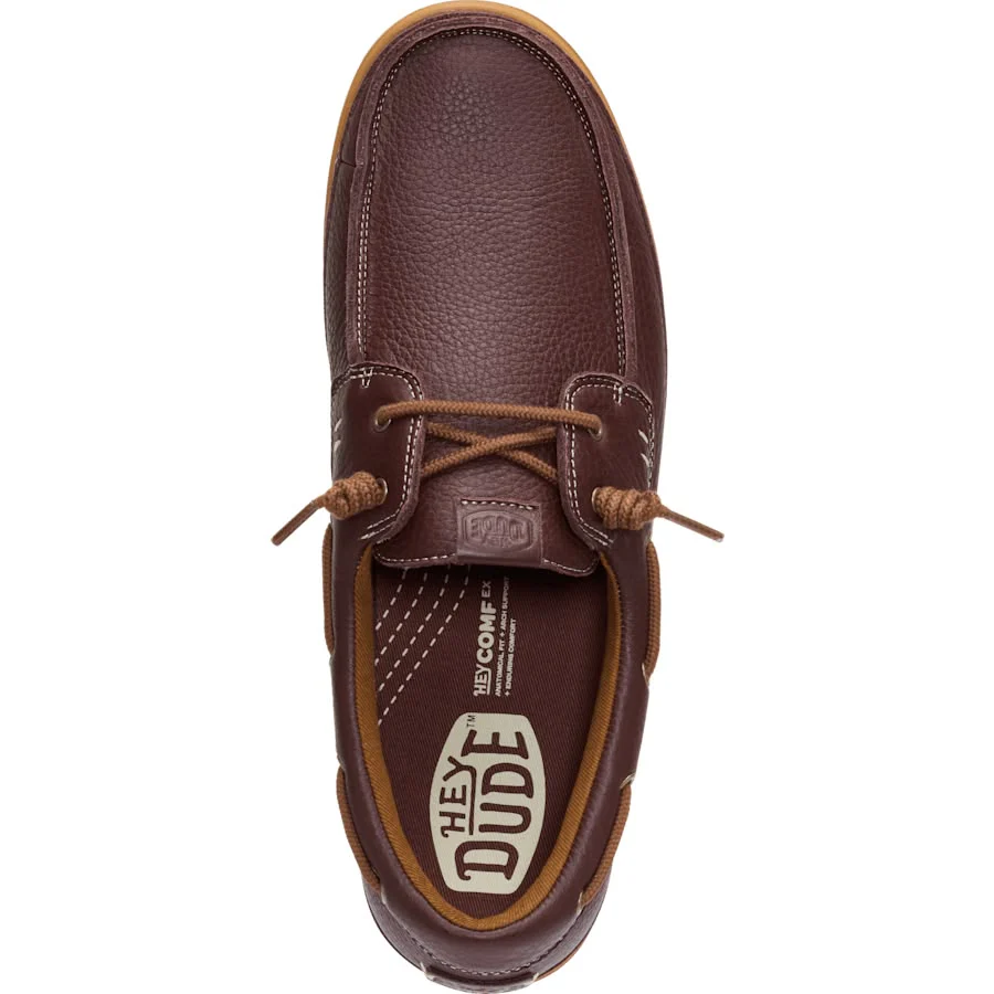 HEY DUDE - MEN'S HARBOR LO CRAFT LEATHER - Image 4