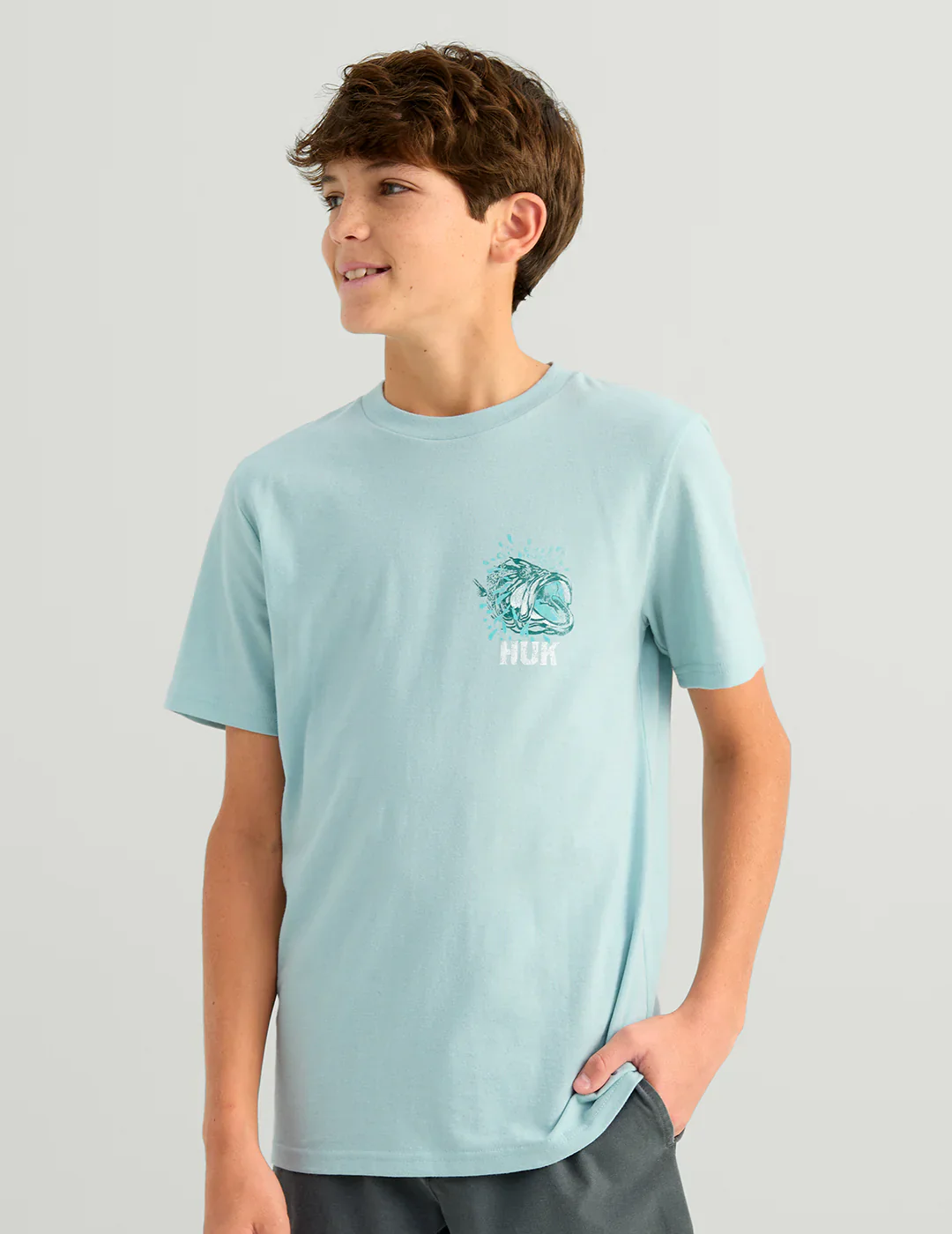 HUK - KIDS BASS HOURS TEE - Image 2