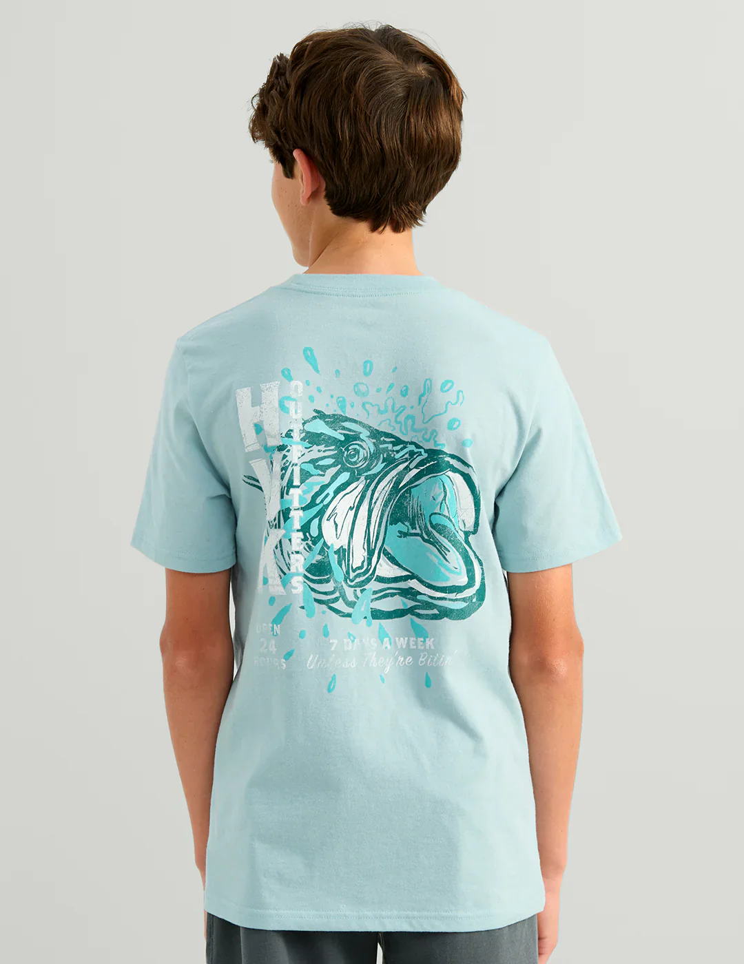 HUK - KIDS BASS HOURS TEE - Image 4