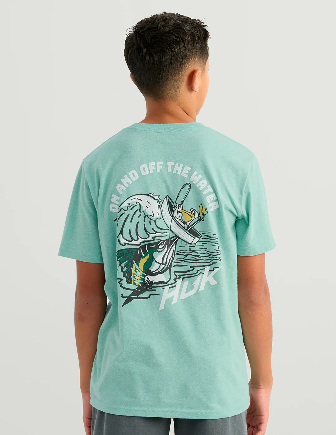 HUK - KIDS FISH ADVENTURE TEE - Image 2