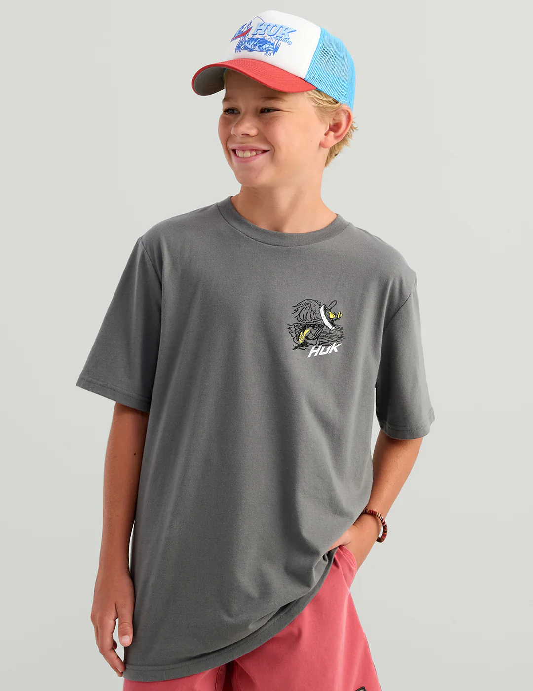HUK - KIDS FISH ADVENTURE TEE - Image 4