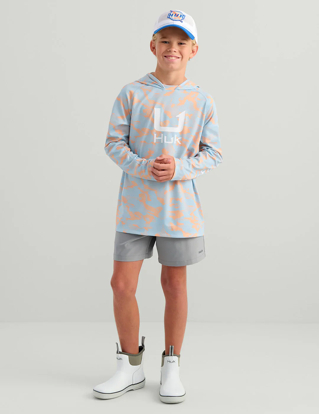 HUK - KIDS ICON PRINTED HOODIE - Image 4