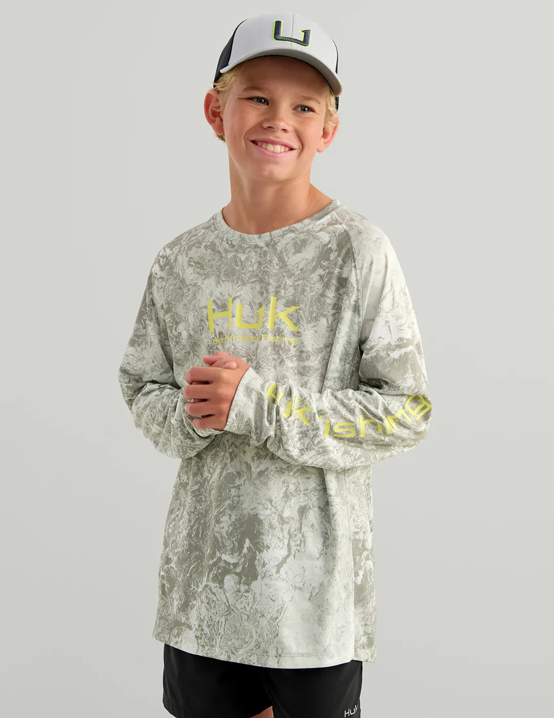 HUK - KIDS PURSUIT MOSSY OAK CREW - Image 2