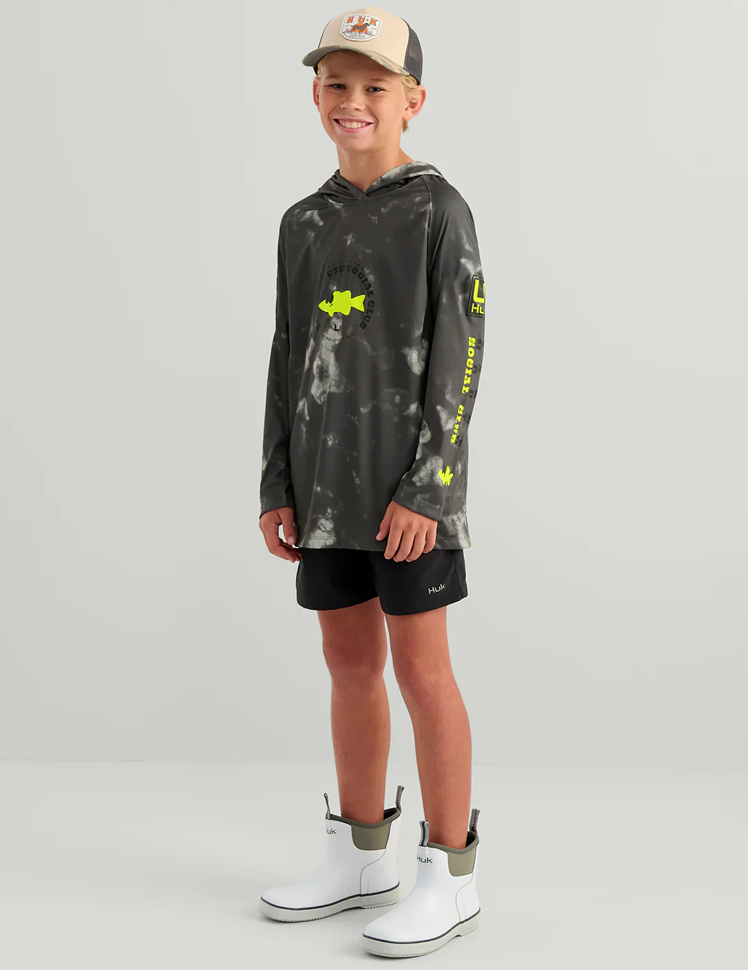 HUK - KIDS PURSUIT NOVELTY HOODIE - Image 5