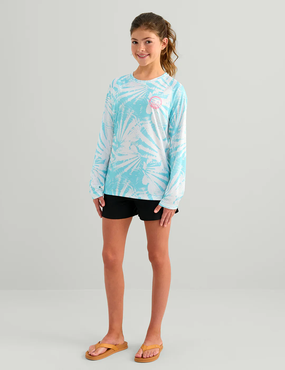 HUK - KIDS PURSUIT PRINTED LS CREW - Image 3