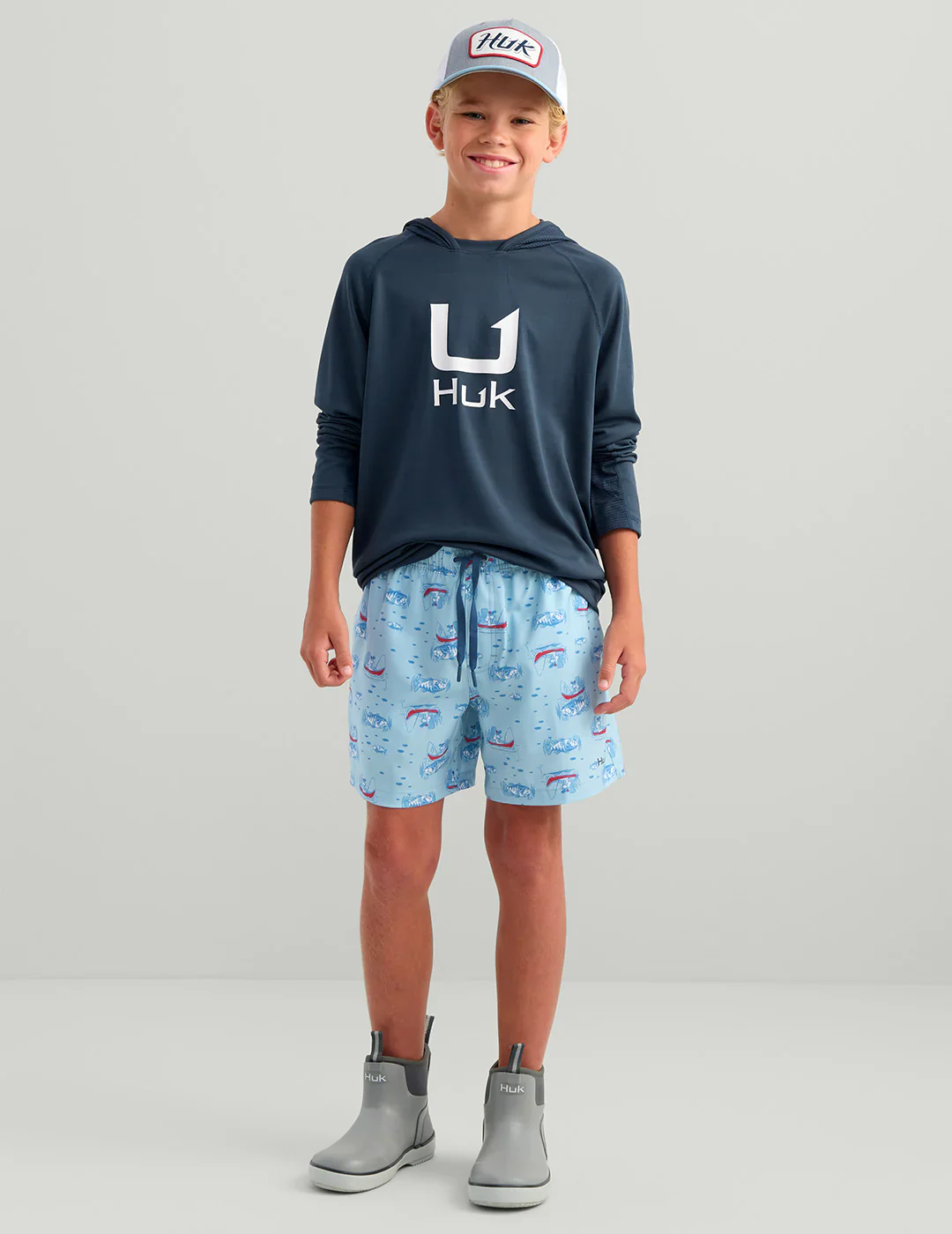 HUK - KIDS PURSUIT VOLLEY 5" PRINTED - Image 9