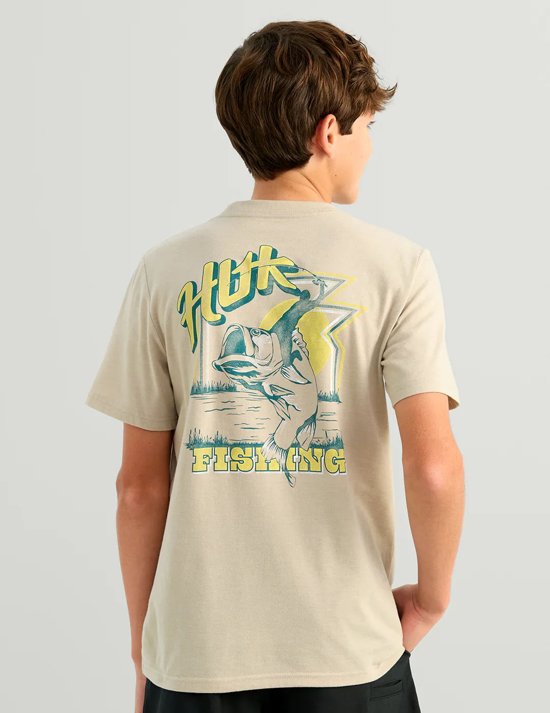 HUK - KIDS RODEO BASS TEE - Image 2