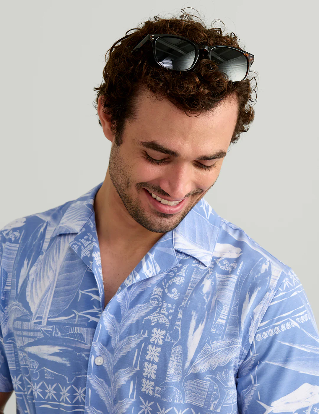 HUK - MEN'S CAMP COLLAR SS SHIRT - Image 5