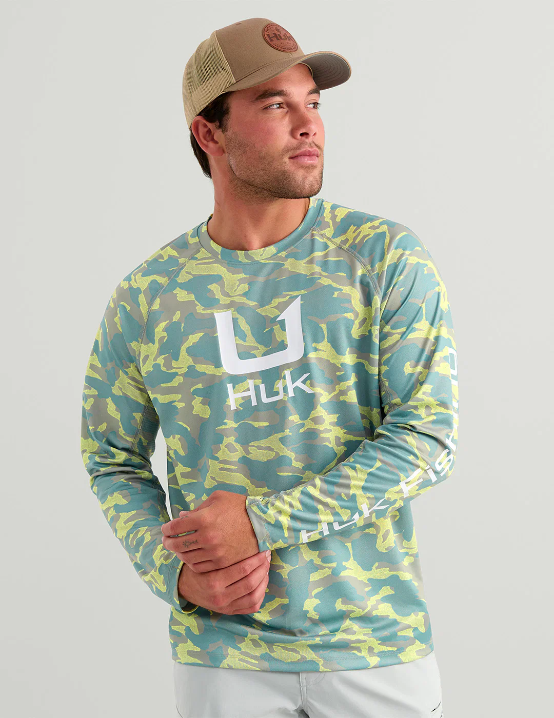 HUK - MEN'S ICON PRINTED CREW - Image 2