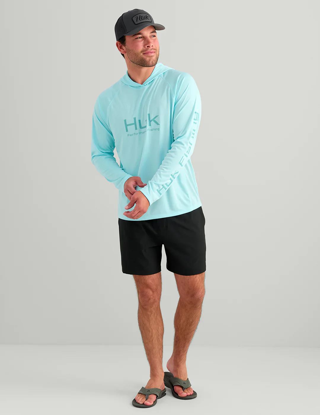 HUK - MEN'S PURSUIT LS HOODIE - Image 3