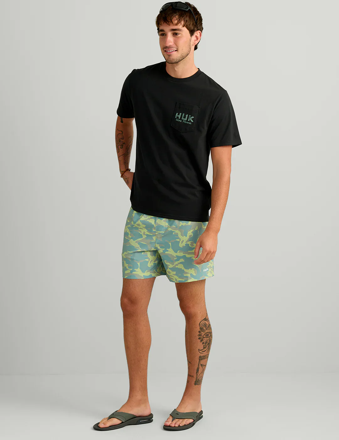 HUK - MEN'S PURSUIT PRINTED VOLLEY - Image 7