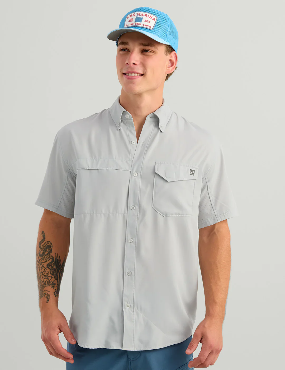 HUK - MEN'S TIDEPOINT SS SHIRT - Image 2