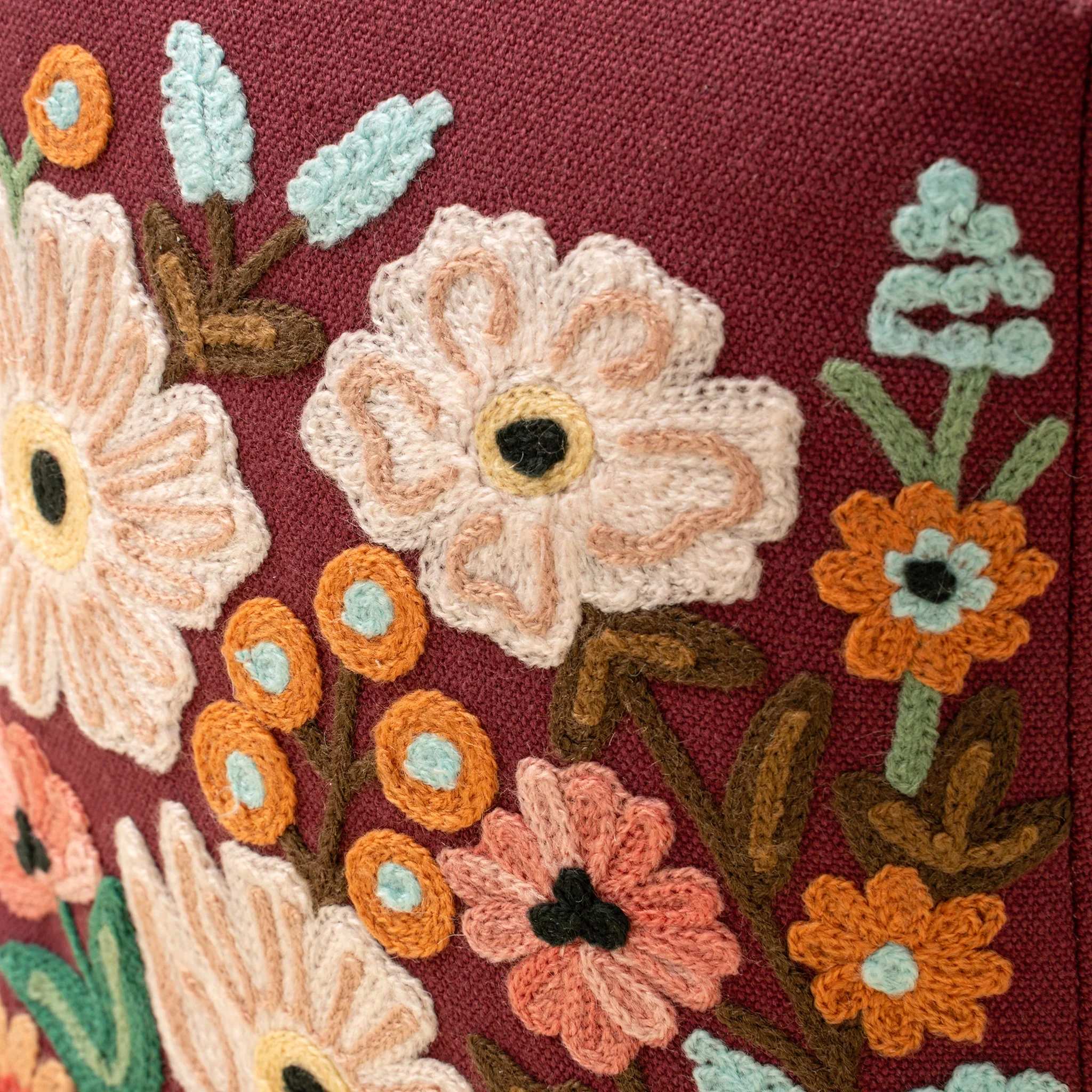 INDABA - EMBROIDERED FLORAL DOORSTOP - Image 8