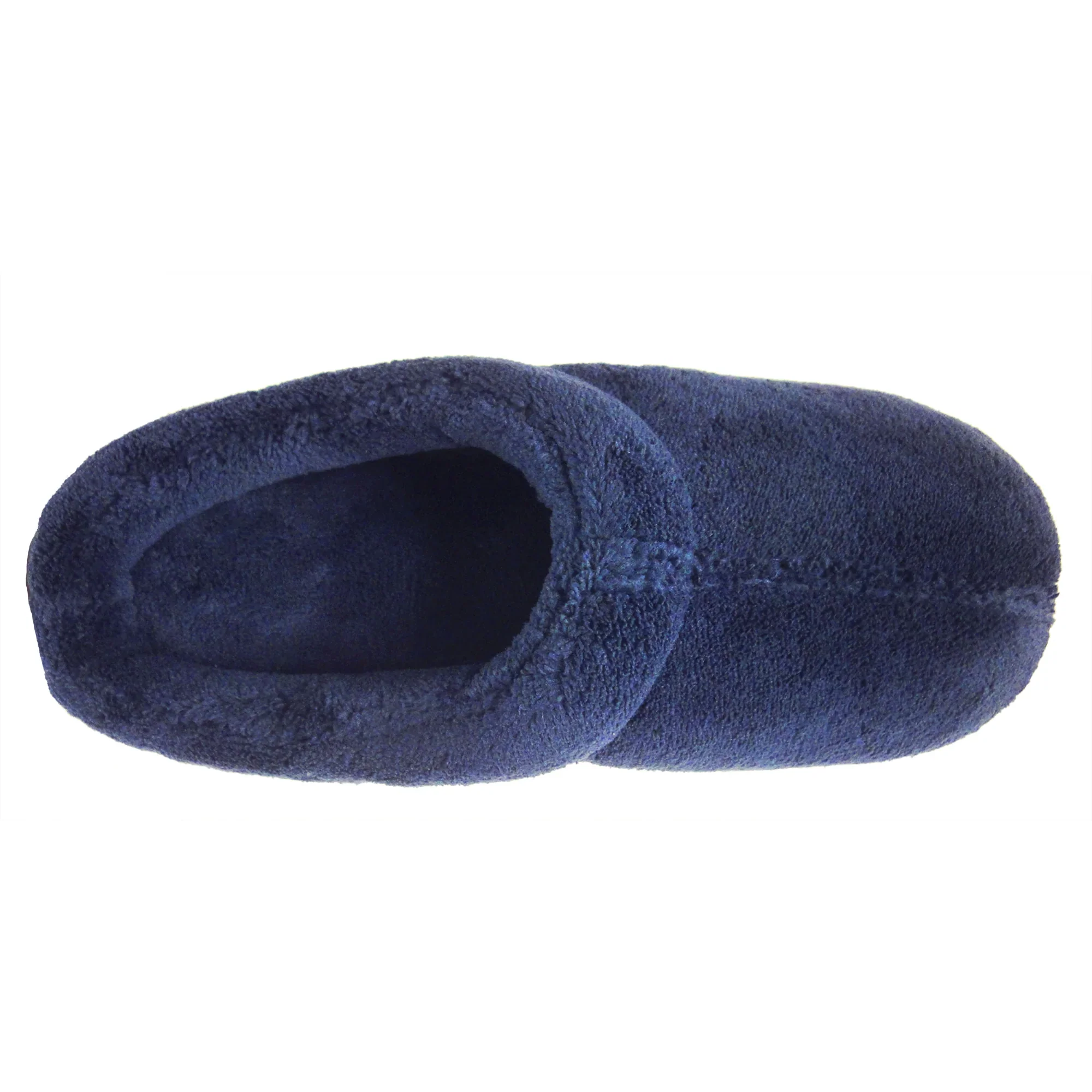 ISOTONER - Men’s Microterry Hoodback Slippers - Image 3