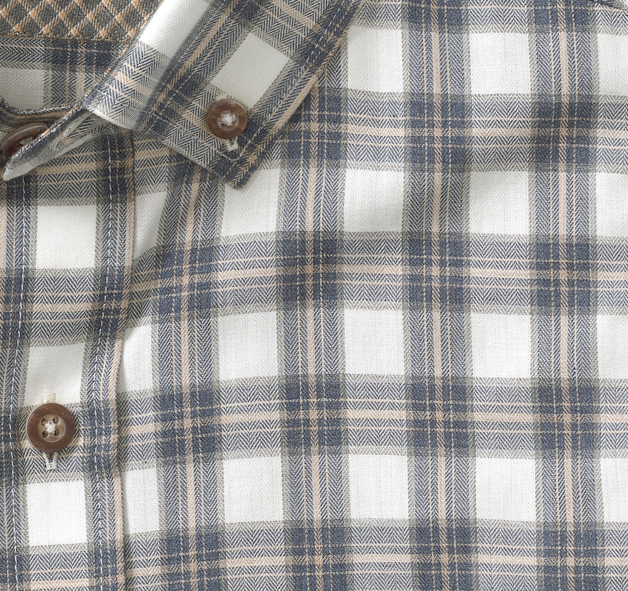 JOHNSTON & MURPHY - MENS HEATHERED WOVEN SHIRT - Image 2