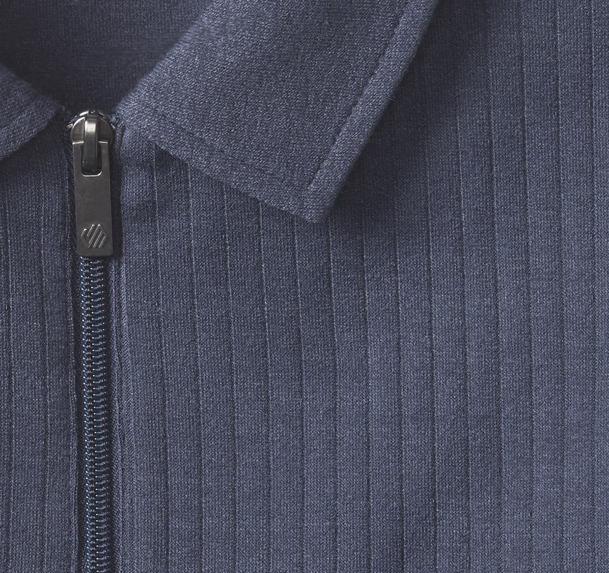 JOHNSTON & MURPHY - FINN RIBBED ZIP POLO - Image 3