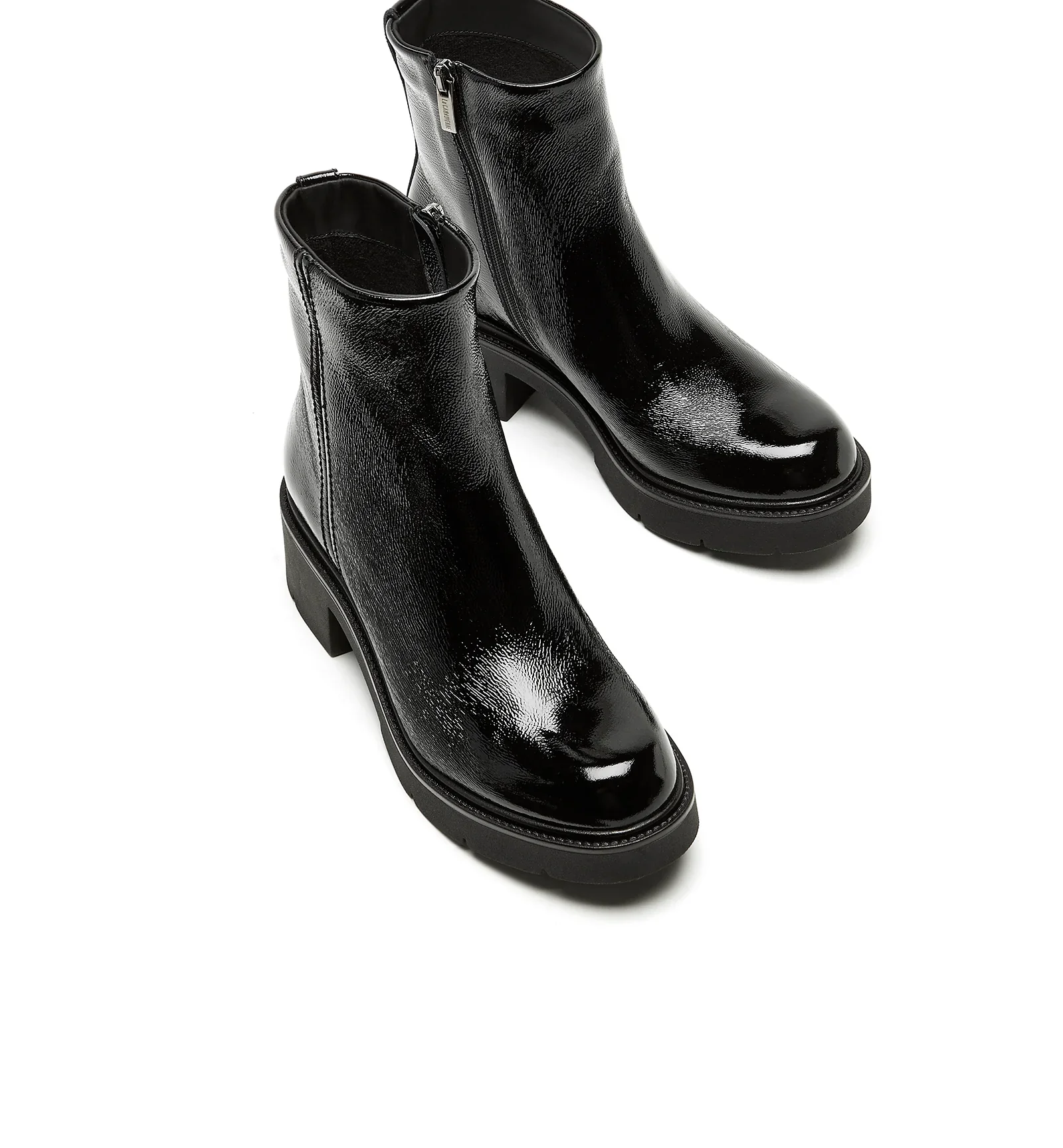LA CANADIENNE- WOMEN'S ALEC CRINKLE LEATHER BOOTIE - Image 3