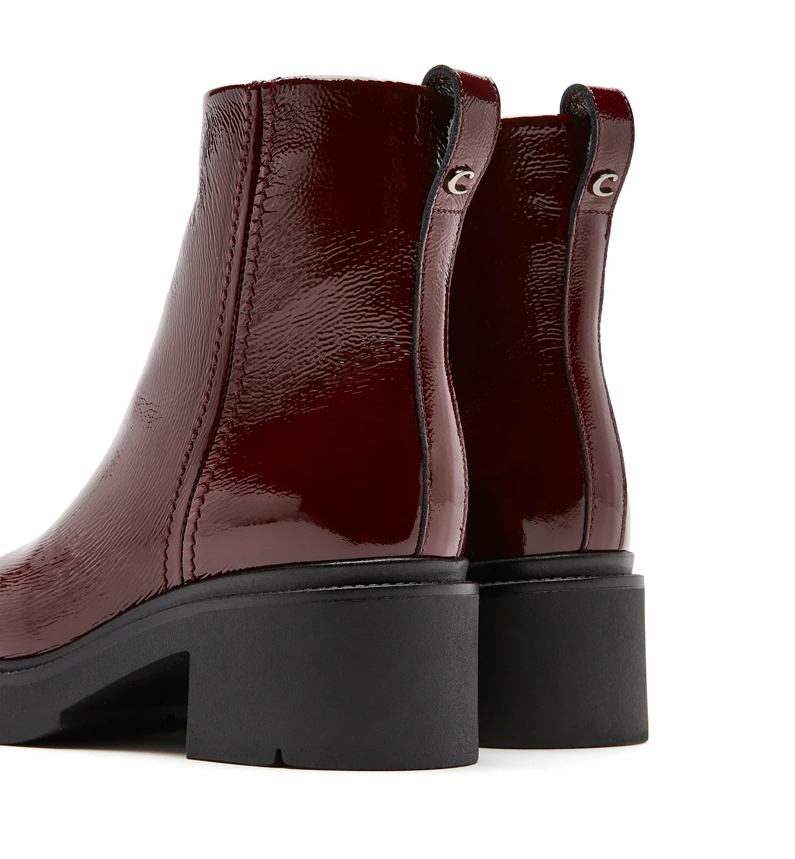 LA CANADIENNE- WOMEN'S ALEC CRINKLE LEATHER BOOTIE - Image 7