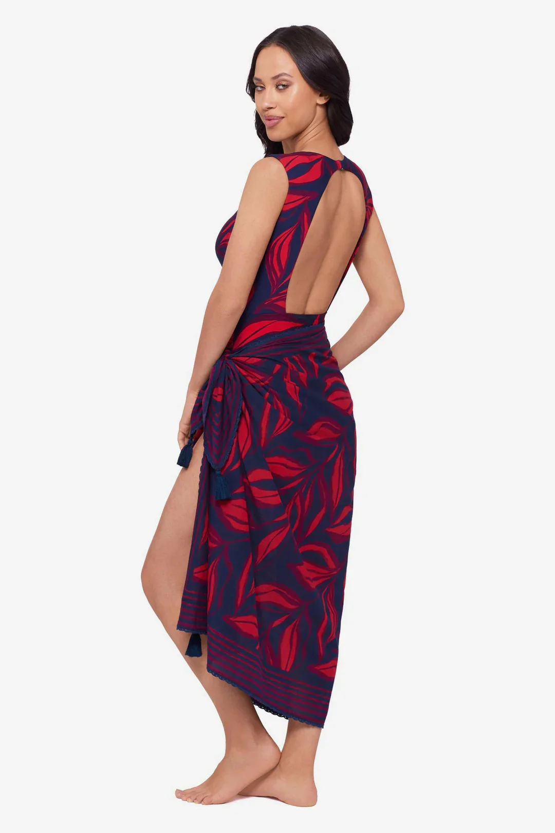 MAGIC SUIT - ROSSOBLEU PAREO COVERUP - Image 4