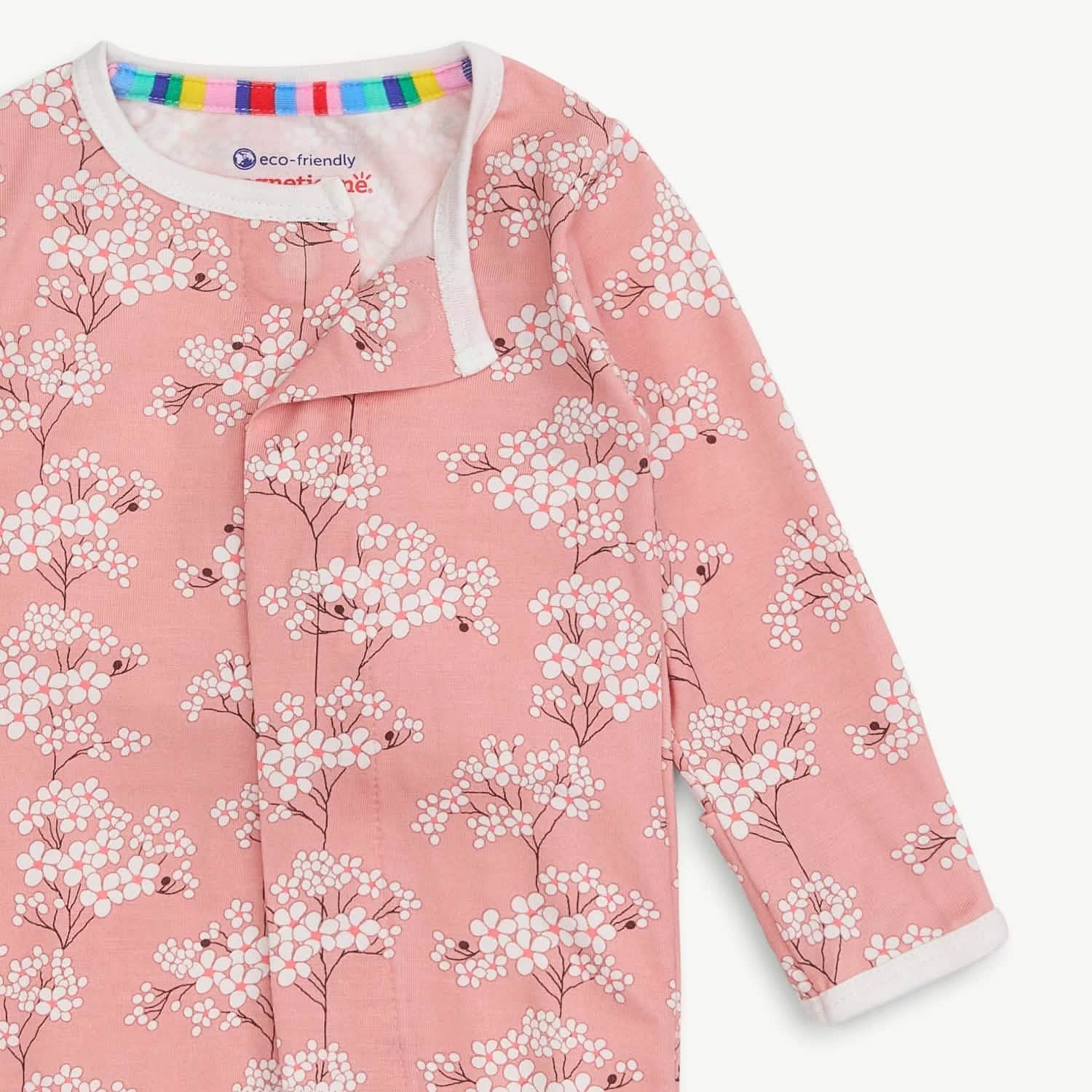 MAGNETIC ME - CHERRY BLOSSOM MODAL MAGNETIC FOOTIE - Image 2