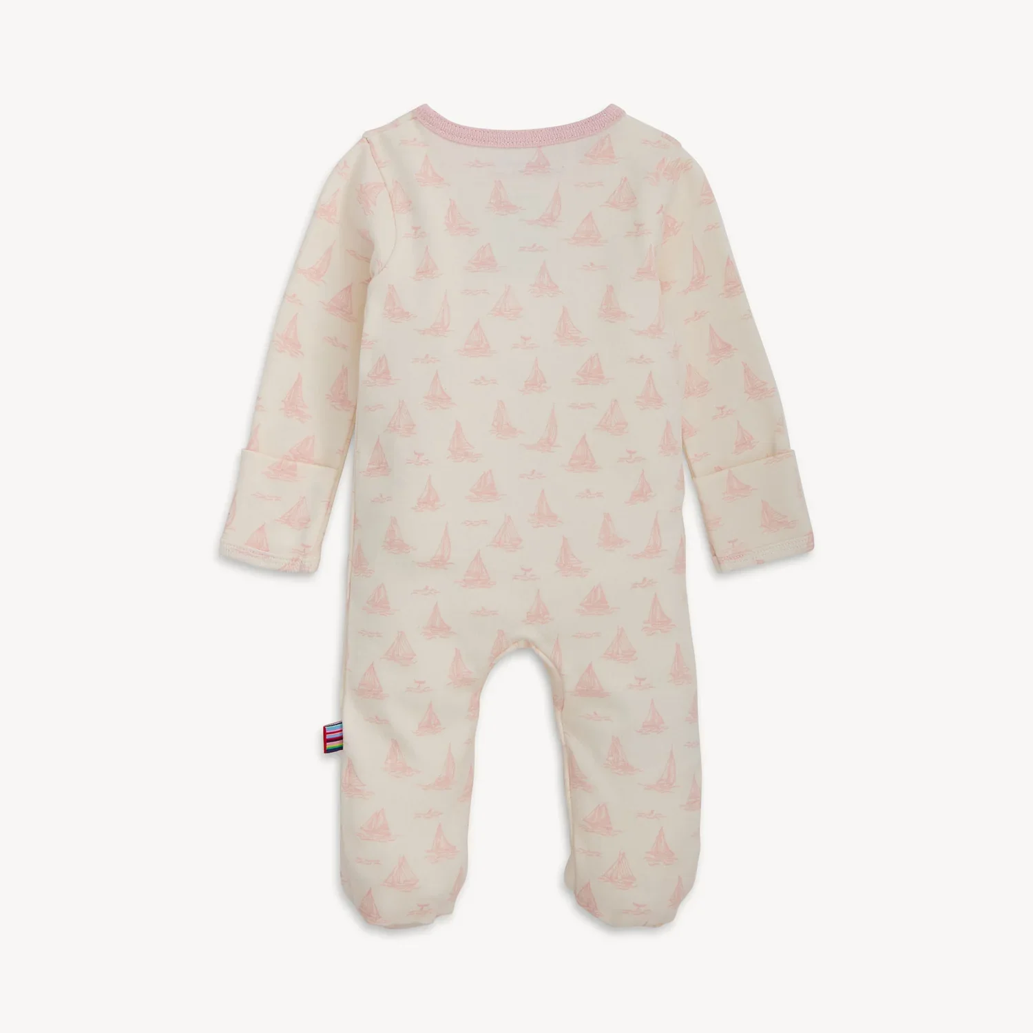 MAGNETIC ME - TINY TIDES PK ORG COT MAGNETIC FOOTIE - Image 4