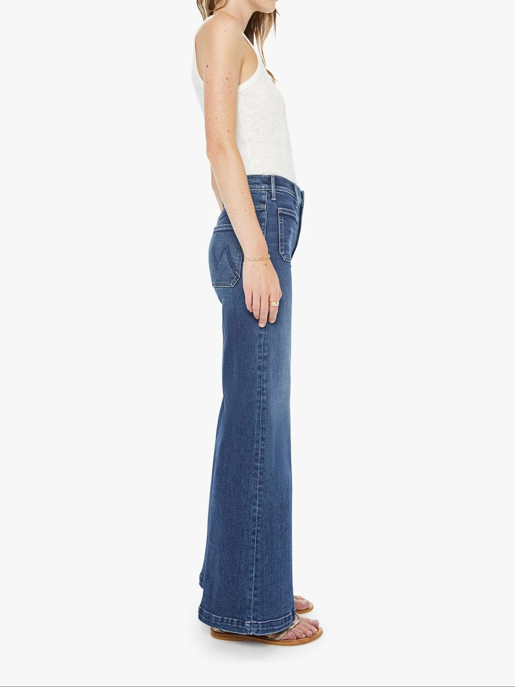 MOTHER - WOMEN'S HUSTLER ROLLER PATCH DENIM - Image 2