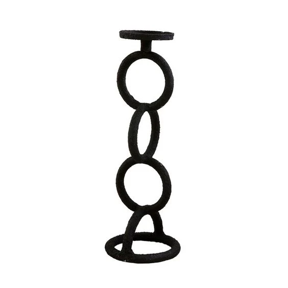 MUDPIE- CHAIN LINK CANDLESTICK