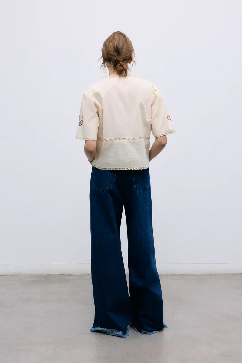 NEW SOCIETY - WOMEN'S NARCISE BLOUSE - Image 2