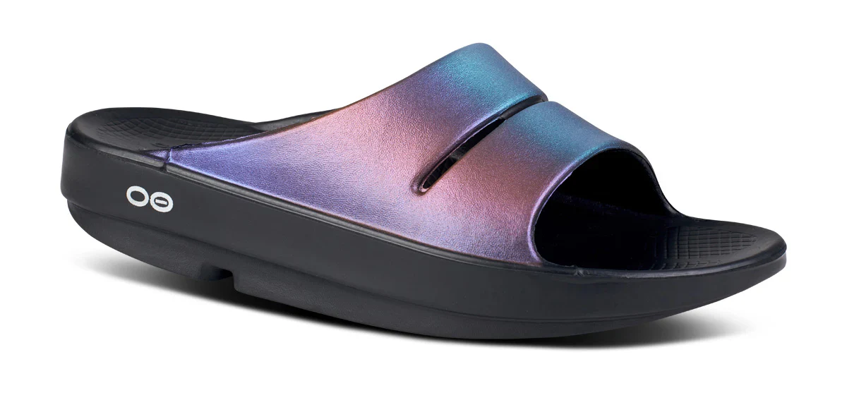 OOFOS - Women's OOahh Luxe Slide Sandal - Image 8